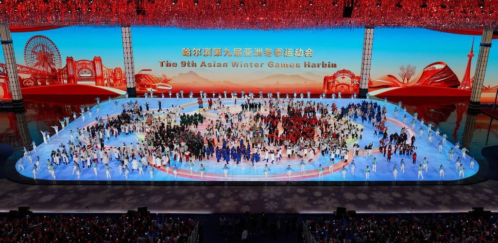 哈尔滨亚冬会中国体育代表团成立 哈尔滨亚冬会中国体育代表团成立